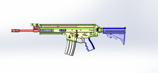 FN-SCAR建模模型缩略图